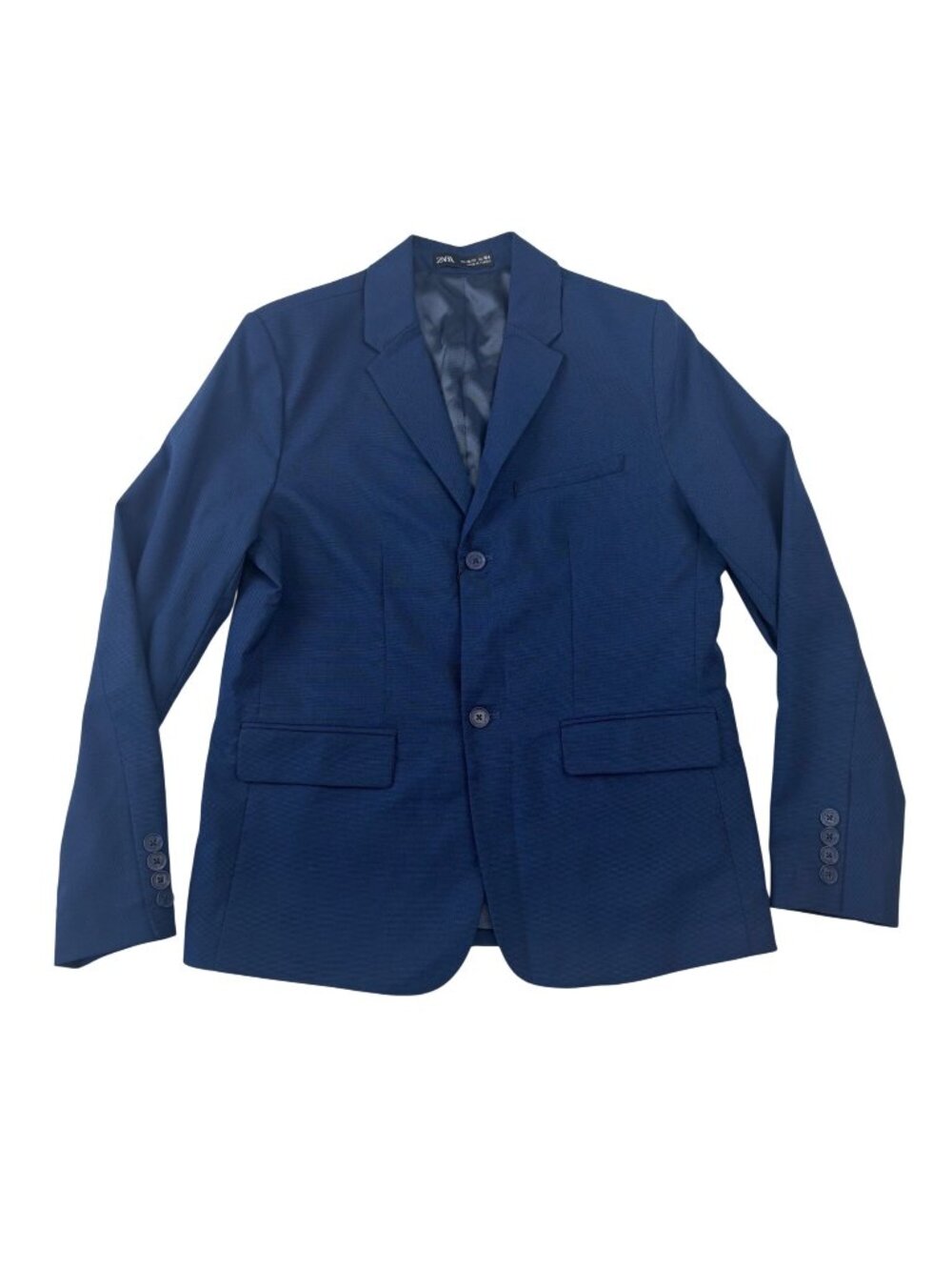 NWT Zara Kids Boys 13/14 Dark Navy Blue Tailored Blazer